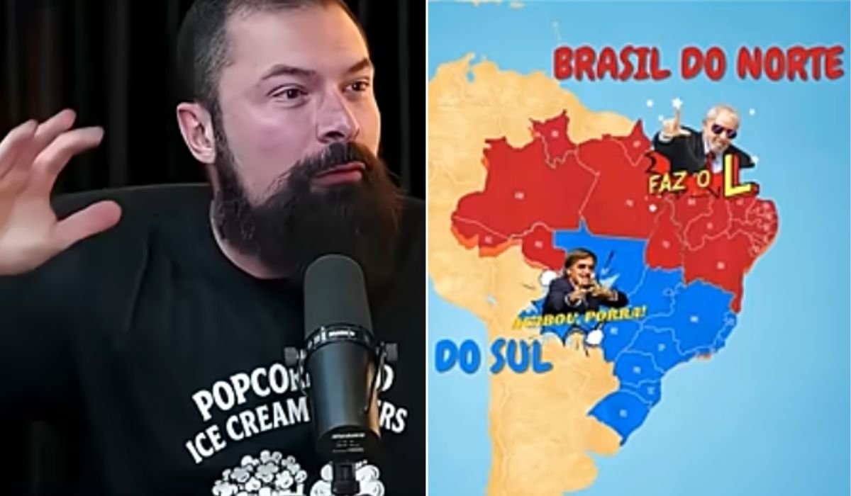 Divisão do Brasil em Norte e Sul