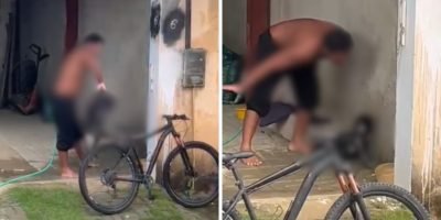 Policial-militar-e-preso-suspeito-de-maus-tratos-a-cachorro-no-ES
